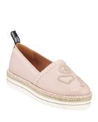 Studded Slip-on Flat Espadrilles