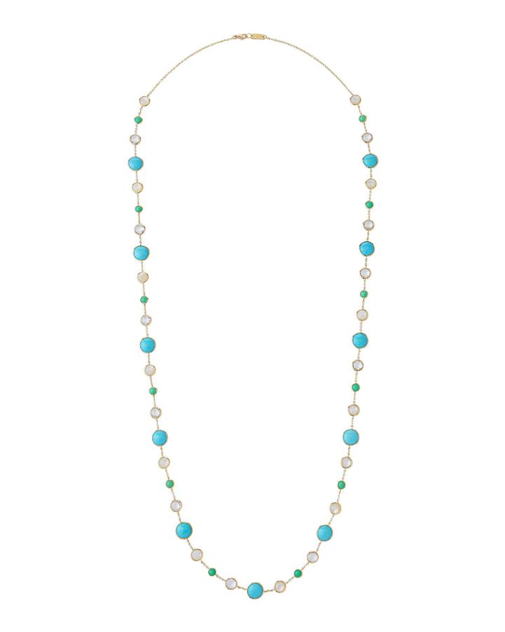 18k Gold Lollipop Lollitini Necklace In Pacific,