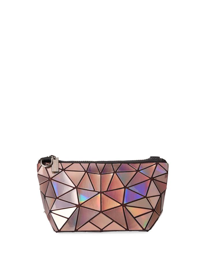 Iridescent Geometric Tiled Coin Purse Bag