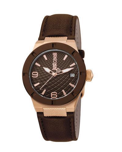 34mm Rock Watch W/ Leather