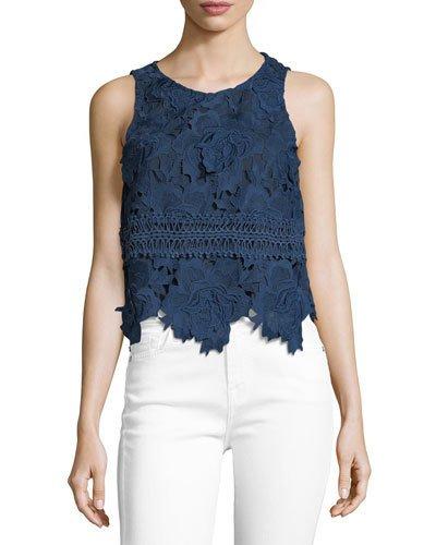 Incense Floral-lace Blouse