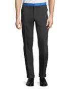 Men's Colorblock Slim-fit Trousers