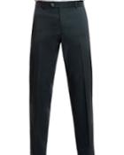 Men's Flat-front Tech Pants, Teal