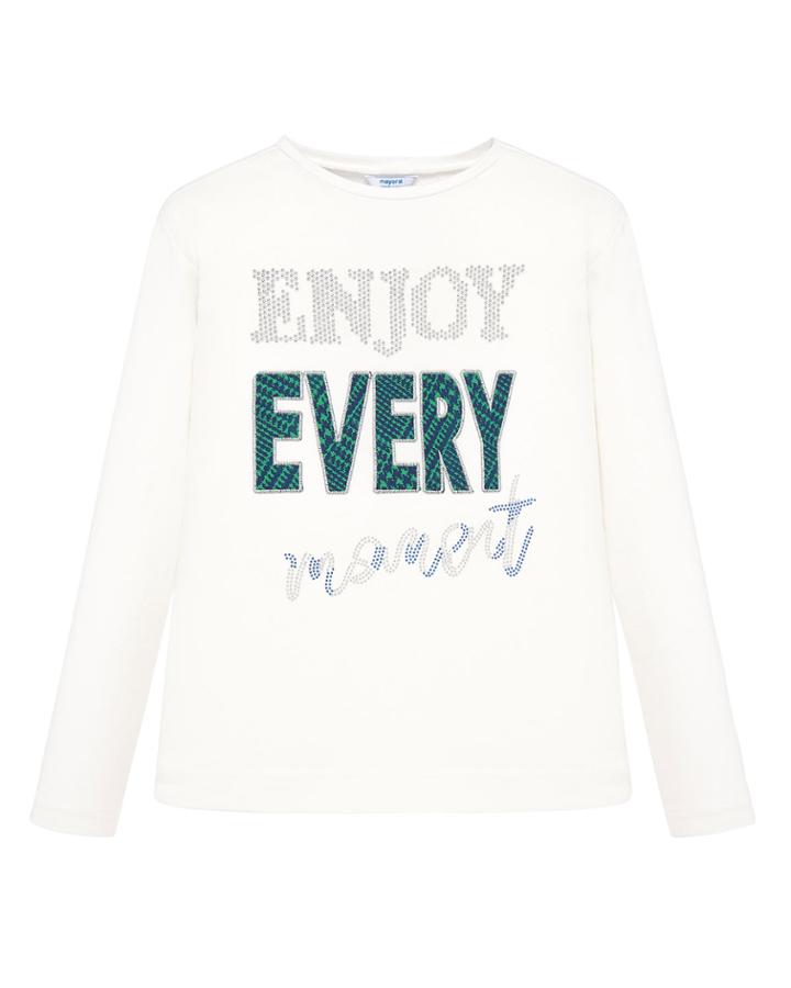 Girl's Enjoy Every Moment Long-sleeve Tee,