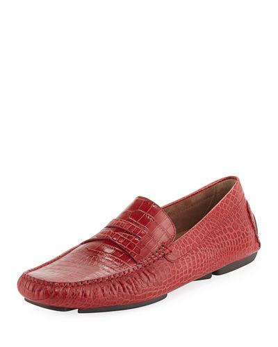 Vinco 5 Crocodile-embossed Driver