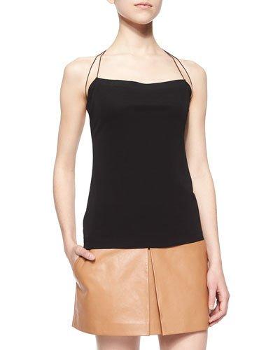 Matte Jersey Open-back Cami