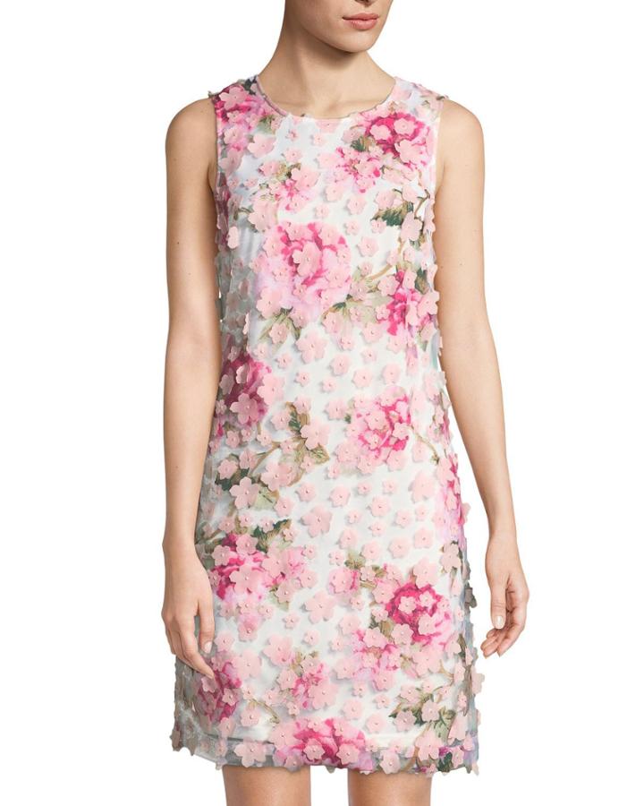 Mixed-floral Sleeveless