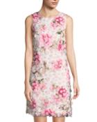 Mixed-floral Sleeveless