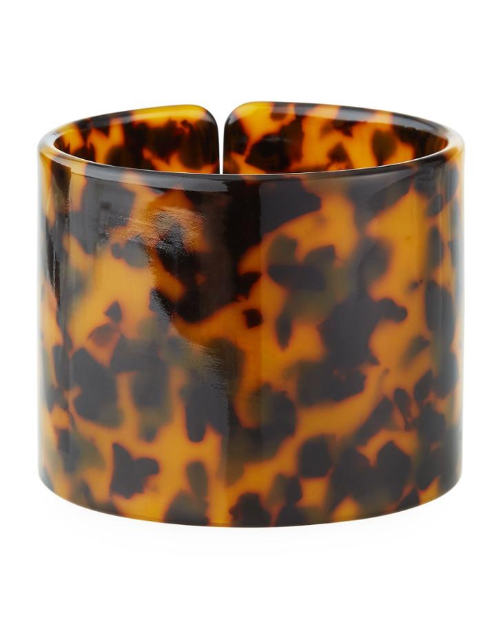 Wide Tortoiseshell Cuff