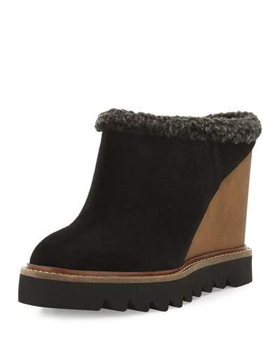 Nerissa Leather Wedge