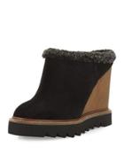 Nerissa Leather Wedge