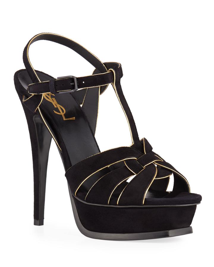 Tribute Suede Two-tone Platform