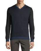 Wool-blend Textured
