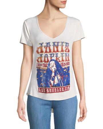 Janis Joplin Short-sleeve Band Tour Tee