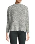 Fuzzy Knit Pullover