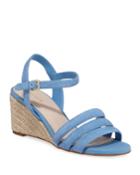 Jasmine Suede Wedge Espadrilles