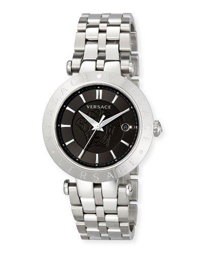 Men's V Race 42mm Stainless Steel Bracelet Watch