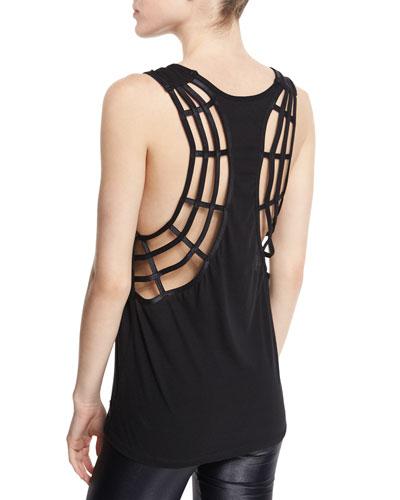 Strappy-back Mesh