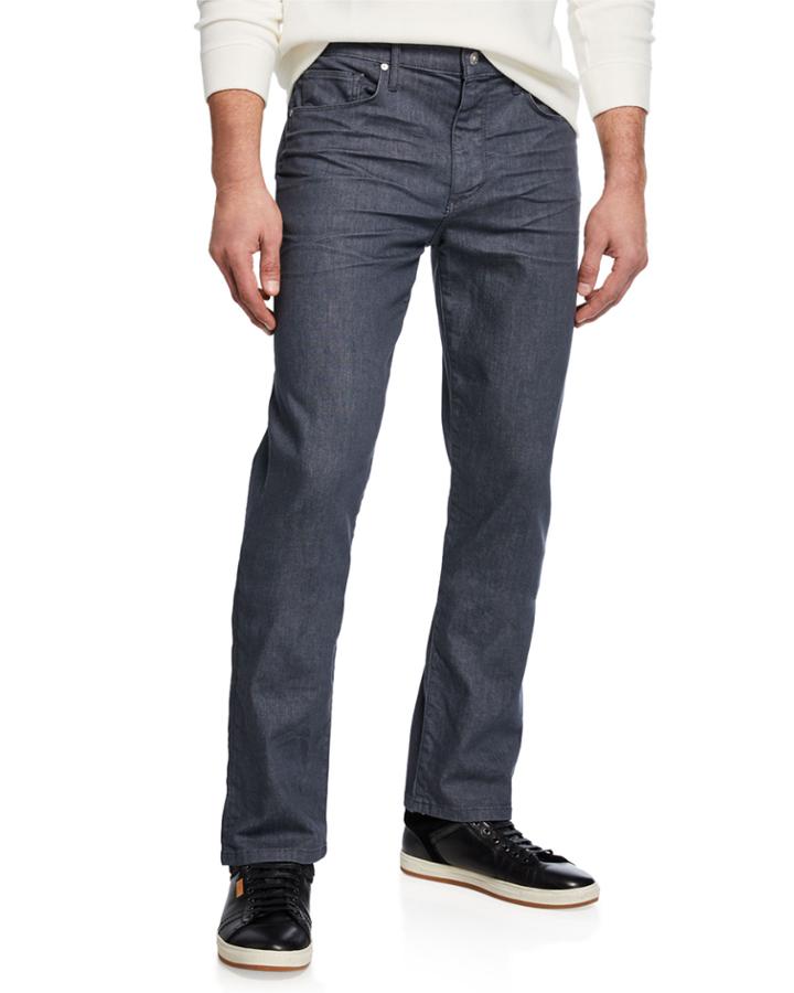 Men's The Classic Fit 3d-whiskered Denim Jeans