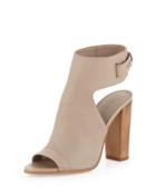 Addie Open-toe Buckle-back