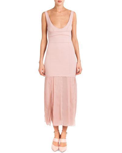 Sleeveless Dress W/ Car Wash