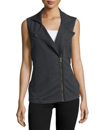 Ryder Knit Vest, Coal Heather