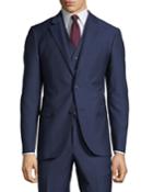 Men's Mini Box Weave Vested