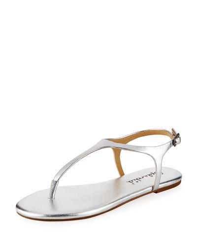Mason Leather Flat