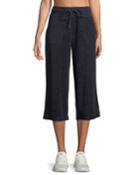 Terry Culotte Track Pants