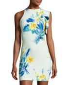 Pabla Sleeveless Floral Jersey Cocktail Dress, Something Borrowed
