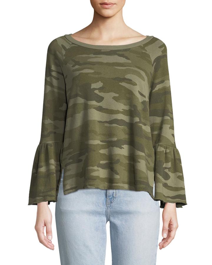 The Ruffle-sleeve Cotton