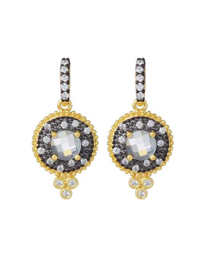Signature Stone Drop Earrings