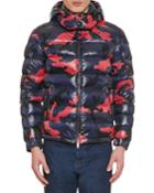 Men's Camo Quilted Puffer Jacket