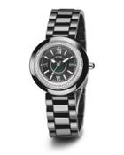 32mm Cavo Ceramic Bracelet Watch, Black
