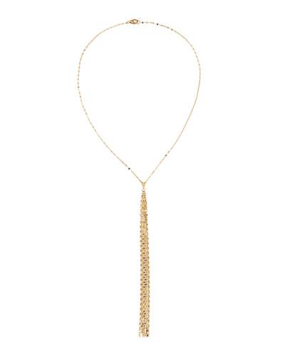 Blake Petite Tassel Y-drop Necklace