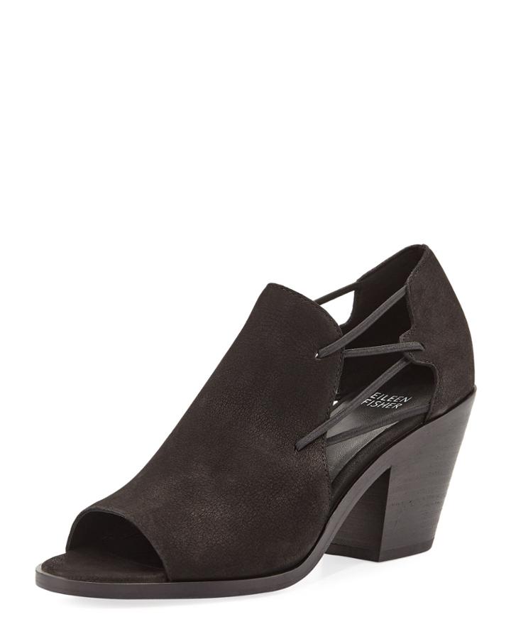 Nikki Nubuck Stretch-strap