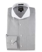 Trim-fit Regular-finish Textured Dress