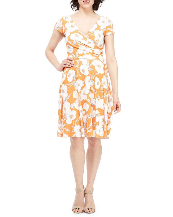 Poppy Double V-neck Dress