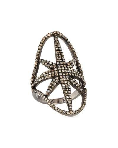 Pave Diamond Star