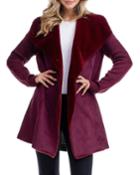 Shawl Faux-shearling Jacket