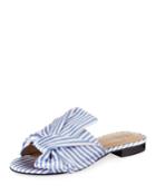 Nineya Striped Flat