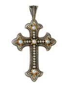 Pearl Cross Pendant