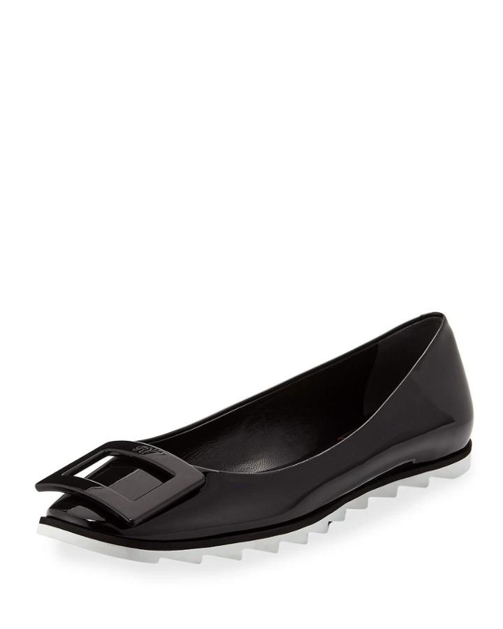 Viv Gommette Sneaker-style Ballet Flats