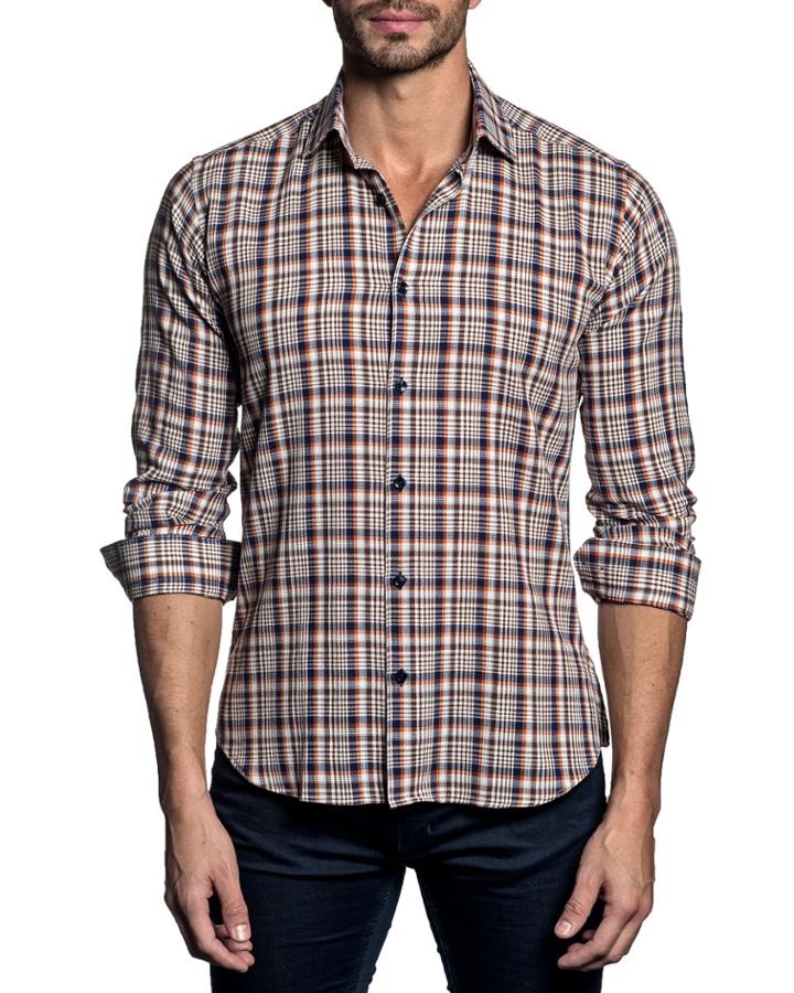 Semi-fitted Plaid