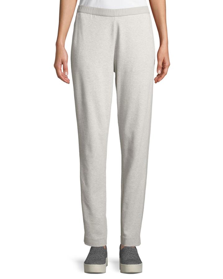 Side-striped Interlock Knit Casual Pants,