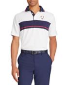 Men's Tuesday Usa Ryder Cup French-knit Golf Polo