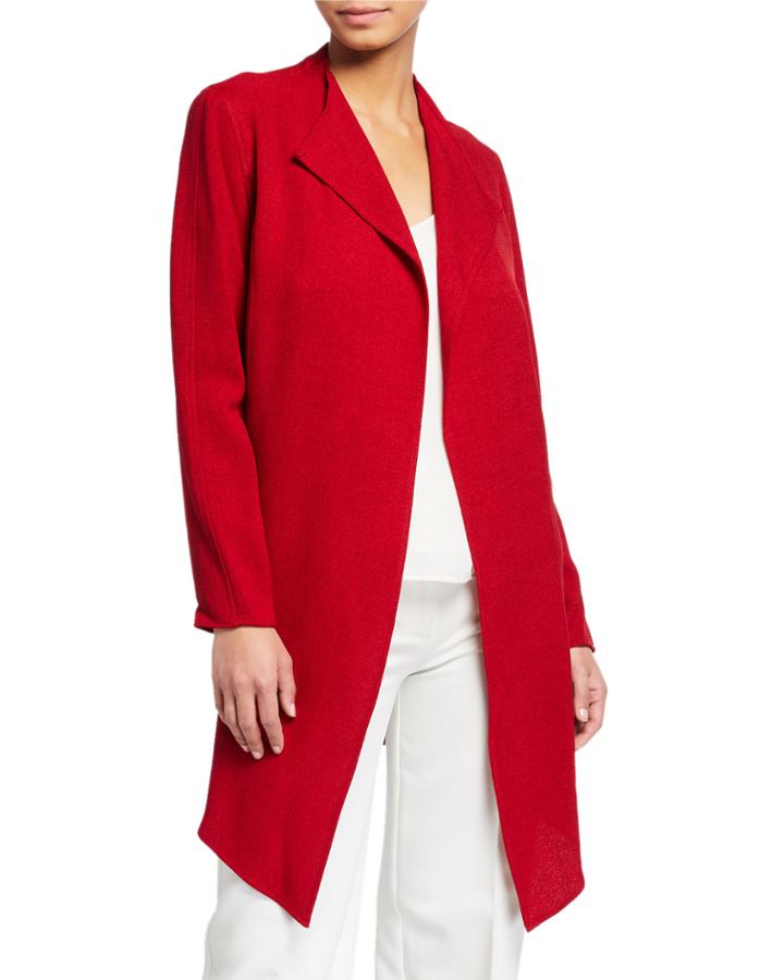 Drape Front Jacket