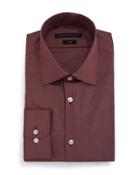 Slim-fit Micro-check Dress