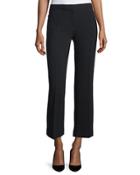 Floc Mid-rise Straight Cropped Pants