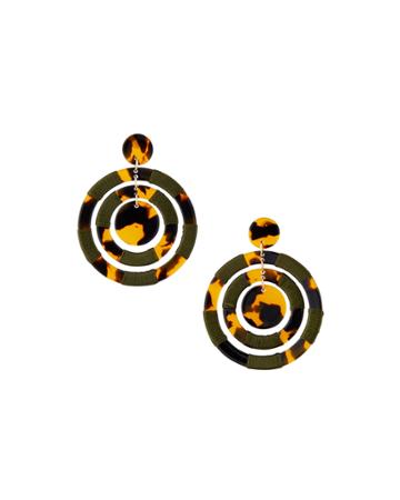 Concentric Drop Earrings